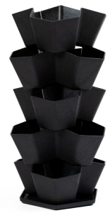 Donica do sadzenia roślin  5- piętrowa łupek 37x68 cm Multy Home