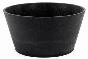 Doniczka czarna OCTAVIA  30x15cm Multy Home