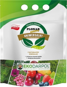 Plonar Active uniwersalny – ekologiczny nawóz granulowany – 3 kg Ekodarpol