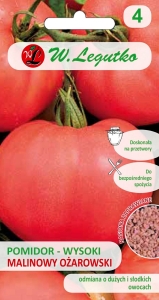 Pomidor gruntowy tyczny Malinowy Ożarowski 0,5 g Legutko