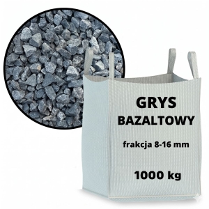 Grys Bazaltowy 8-16 mm 1000 kg Sand Kruszywa