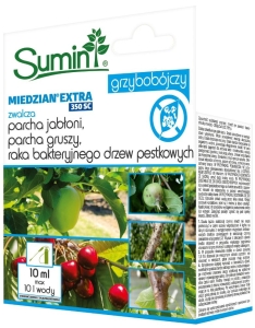 Miedzian Extra 350 SC 10 ml – preparat na choroby drzew owocowych – Sumin