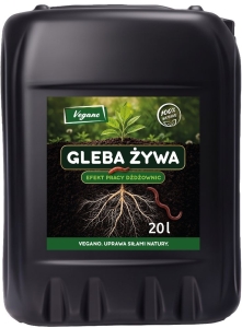 Gleba żywa - efekt pracy dżdżownic 20 l Vegano