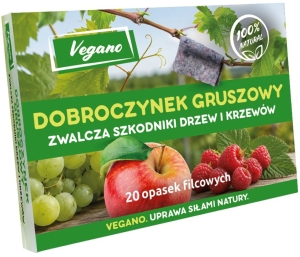 Dobroczynek gruszowy - opaski filcowe Vegano 20 szt.