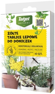 Tablice Lepowe, na ziemiórki, mączliki, mszyce i inne – 10 szt.