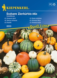 Dynia ozdobna – Essbare Zierkurbis, mix