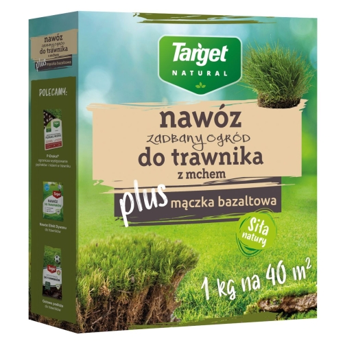 Zadbany Ogród nawóz do trawnika z mchem z mączką bazaltową 1 kg, Sklep ZielonyOgrodek pl.jpg
