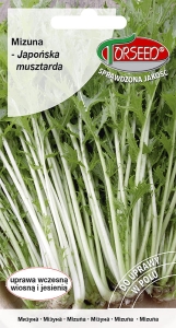 Mizuna – japońska musztarda zielona – 2 g Torseed
