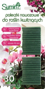 Pałeczki Nawozowe Do Roślin Kwitnących 30 szt - Sumin
