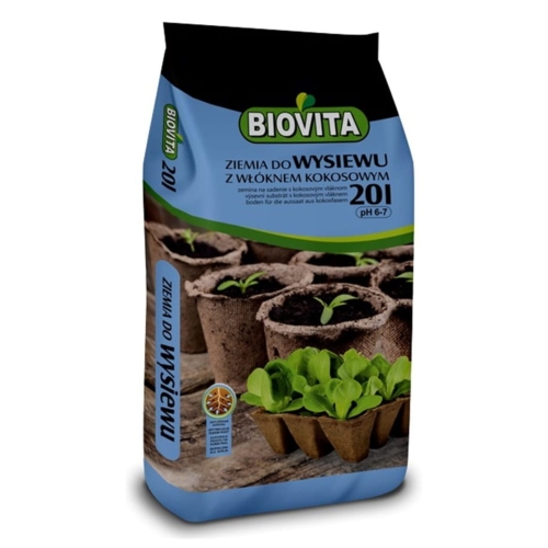 Ziemia do wysiewu z włóknem kokosowym Biovita, Sklep ZielonyOgrodek.jpg