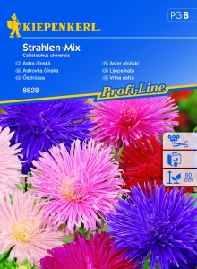 Aster chiński 'Strahlen-Mix' - Nasiona - Kiepenkerl