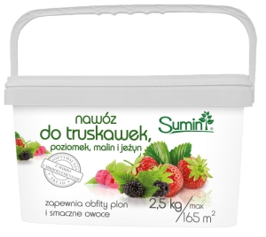 Nawóz Do Truskawek, Poziomek, Malin i Jeżyn 2,5 kg Sumin