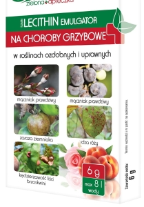 Sum Lecithin 6 g Zwalcza Choroby Drzew, Krzewów Ozdobnych, Róż, Tui, Roślin Ozdobnych oraz Warzyw